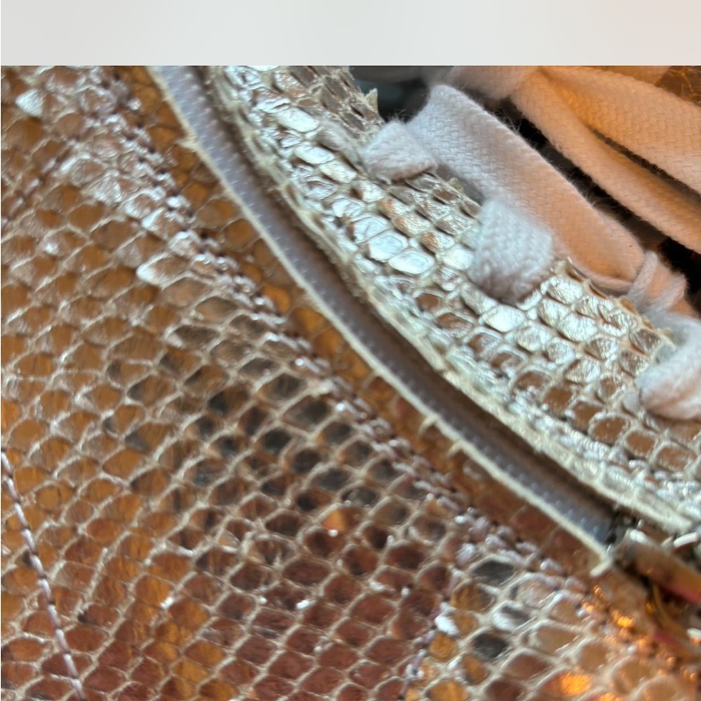 GIUSEPPE ZANOTTI silver men’s sneakers - Picture 5 of 5